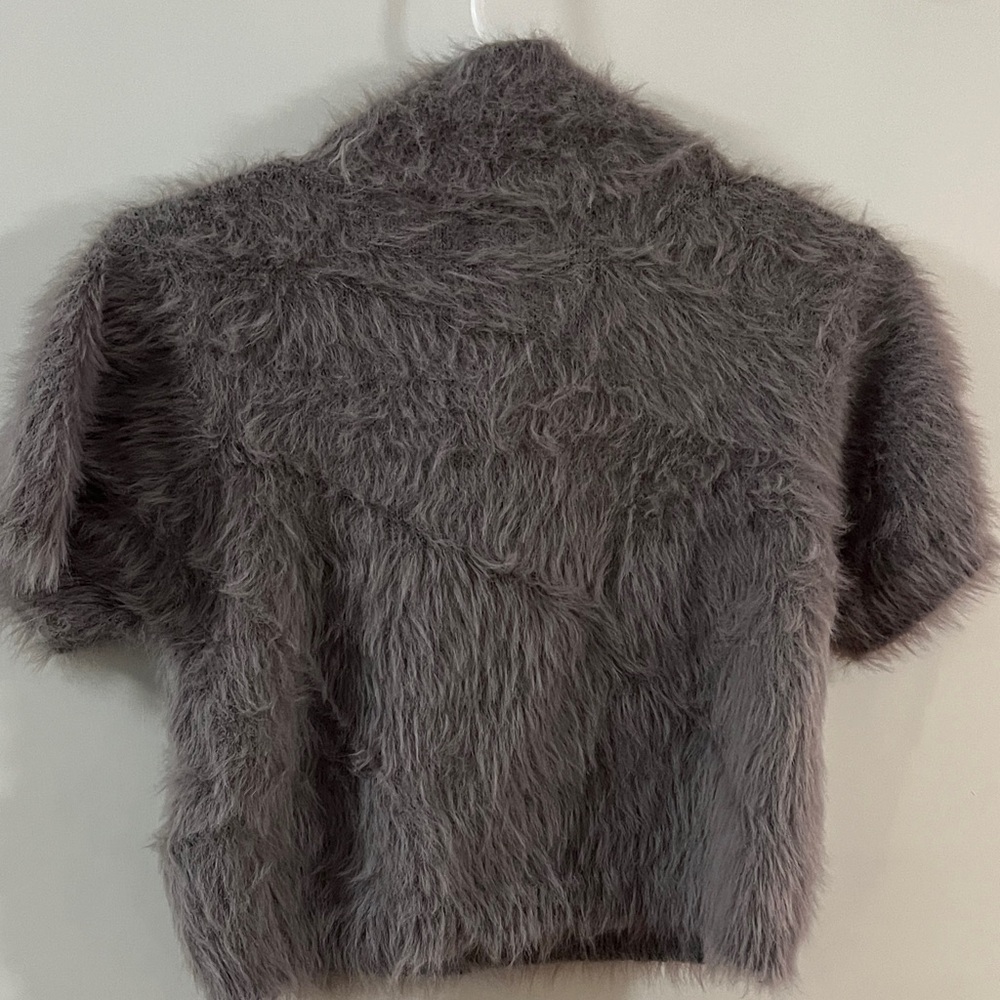 Kimchi Blue fuzzy crop top - Picture 7 of 7